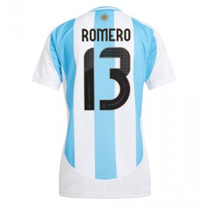 Fotbalové Dres Argentina Cristian Romero #13 Dámské Domácí Oblečení Copa America 2024 Krátký Rukáv